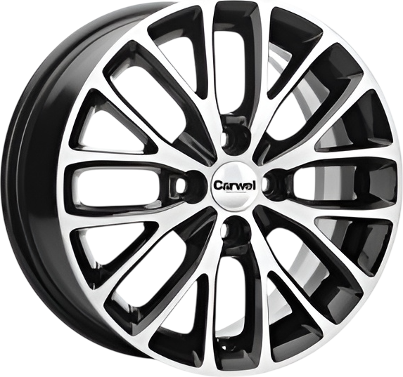 Изображение товара Литой диск Carwel Риорита 15x6" 4x100мм DIA 60.1мм ET 50мм AB