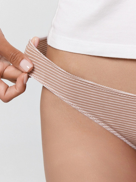 Изображение товара Трусы женские Mark Formelle 412286 (р.94, полоска на кофейном-1)