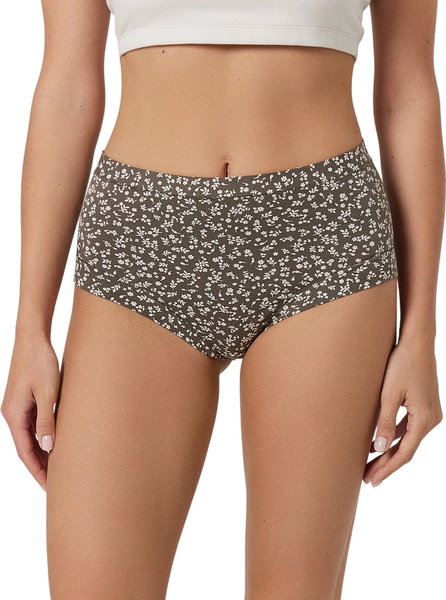 Изображение товара Трусы женские Mark Formelle 412423 (р.118, молочные цветочки на зеленом)