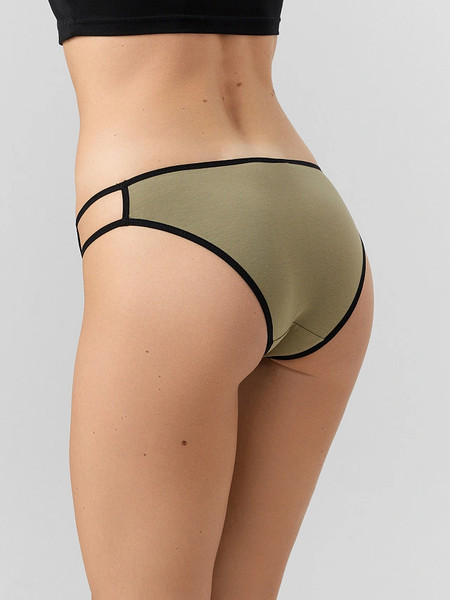 Изображение товара Комплект женских трусов Mark Formelle 412614-3 (р.94, хаки/декор)