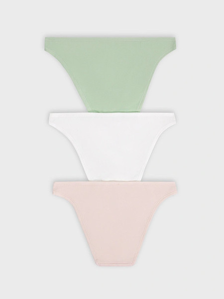 Изображение товара Комплект женских трусов Mark Formelle 412621-3 (р.90, цветочно-розовый)