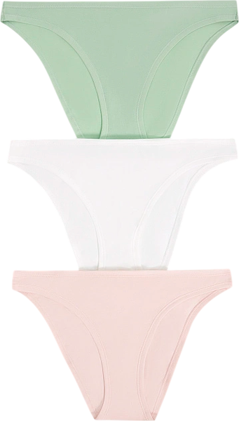 Изображение товара Комплект женских трусов Mark Formelle 412621-3 (р.90, цветочно-розовый)