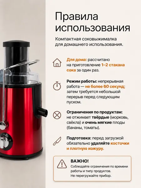 Изображение товара Соковыжималка электрическая RAF R.2817R