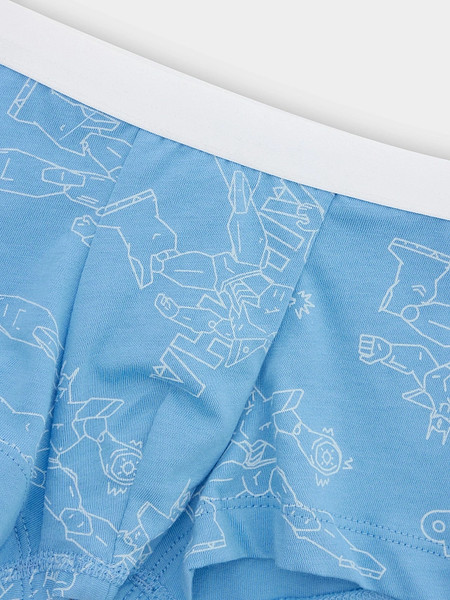 Изображение товара Трусы детские Mark Formelle 413345 (р.92/98-52-48, роботы на голубом)