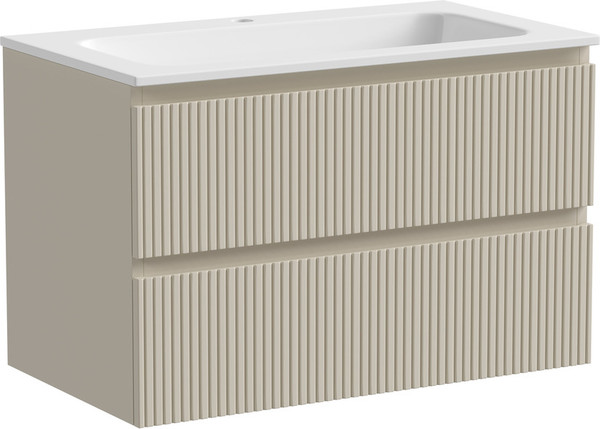 Изображение товара Тумба с умывальником Sancos Snob T / SNT80CE + CN7005 (бежевый)