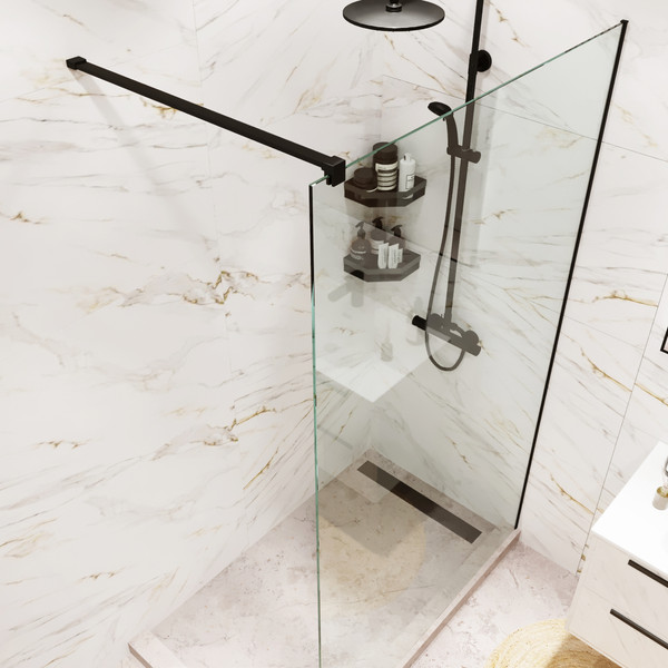 Изображение товара Душевая стенка Benetto BEN-602 BLC 80х200