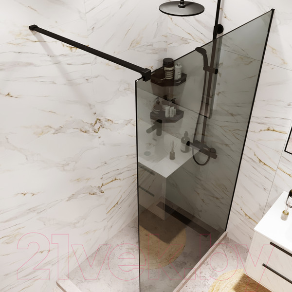 Изображение товара Душевая стенка Benetto BEN-602 BLT 80х200