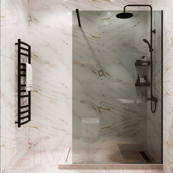 Изображение товара Душевая стенка Benetto BEN-602 BLT 80х200