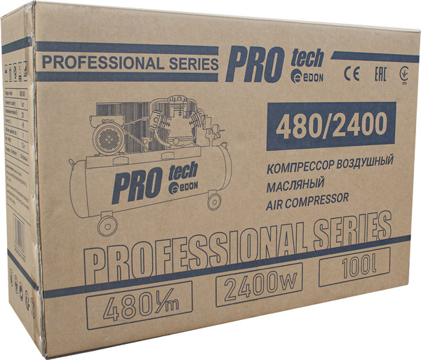 Изображение товара Воздушный компрессор Edon PROtech 480/2400 / 22141