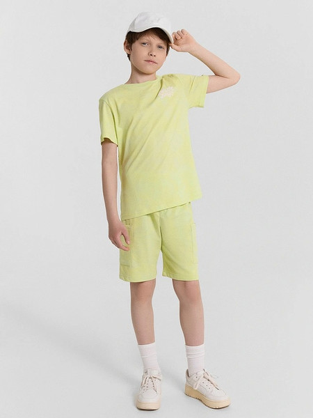 Изображение товара Комплект детской одежды Mark Formelle 393330 (р.152-76-66, лаймовые разводы)