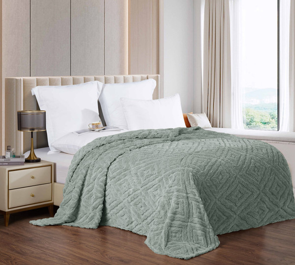 Изображение товара Плед Царство сновидений Аквамарин 150x200 / 150-0542