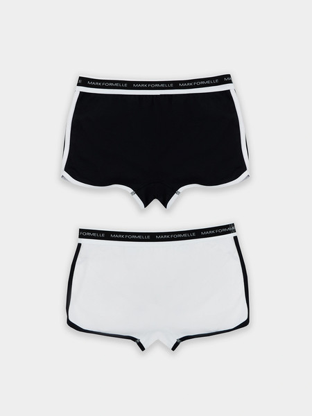 Изображение товара Комплект мужских трусов Mark Formelle 411165-2 (р.90-100, белый/черный)