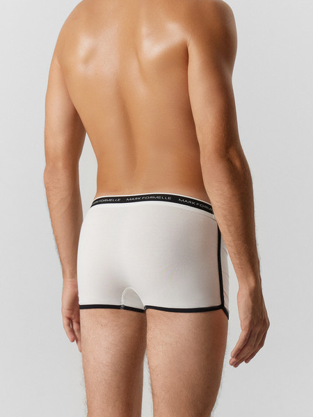 Изображение товара Комплект мужских трусов Mark Formelle 411165-2 (р.90-100, белый/черный)