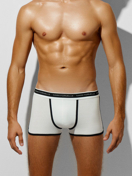 Изображение товара Комплект мужских трусов Mark Formelle 411165-2 (р.90-100, белый/черный)