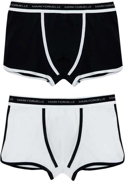 Изображение товара Комплект мужских трусов Mark Formelle 411165-2 (р.90-100, белый/черный)