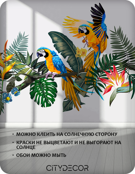 Изображение товара Фотообои листовые Citydecor Абстракция 394 (100x260см)