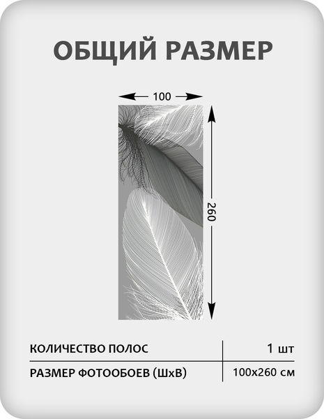 Изображение товара Фотообои листовые Citydecor Абстракция 390 (100x260см)