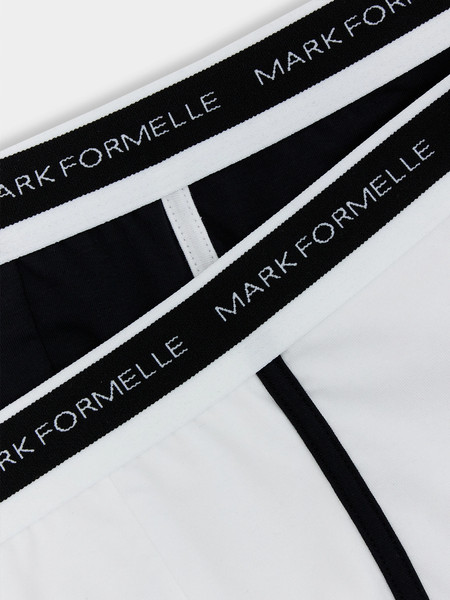 Изображение товара Комплект мужских трусов Mark Formelle 411165-2 (р.98-108, белый/черный)