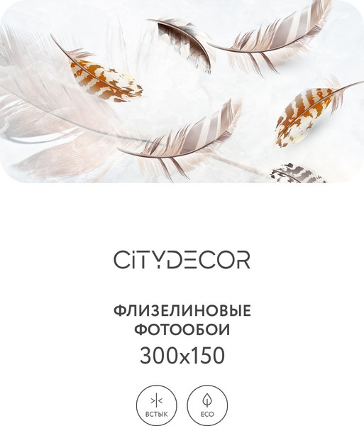 Изображение товара Фотообои листовые Citydecor Абстракция 28 (300x150см)