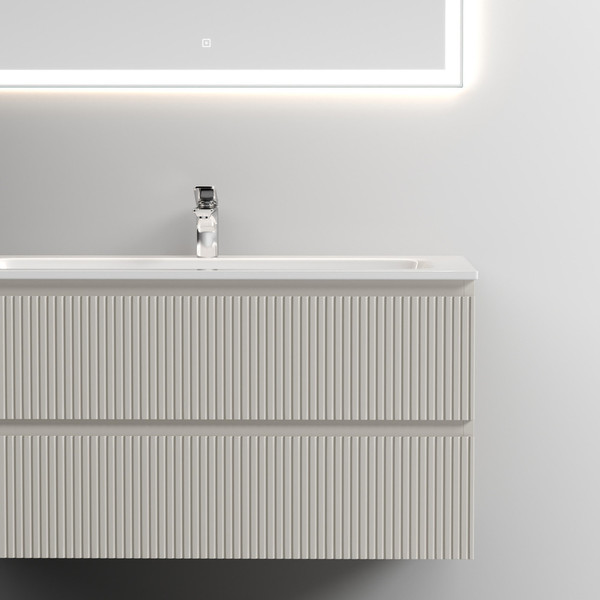 Изображение товара Тумба с умывальником Sancos Snob T / SNT120CE + CN7006 (бежевый)
