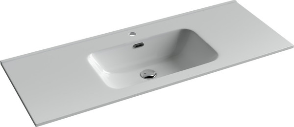 Изображение товара Тумба с умывальником Sancos Urban / UR120-1W + CN7006 (белый глянец)