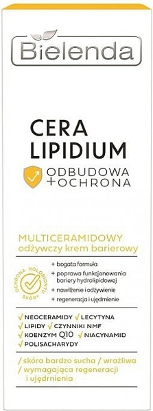 Изображение товара Крем для лица Bielenda Cera Lipidium Мультикерамидный питательный защитный (50мл)