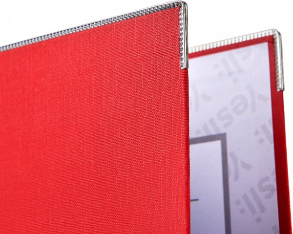 Изображение товара Папка-регистратор Yesli Эко 75мм / YL75OS8261 (красный, разборная)