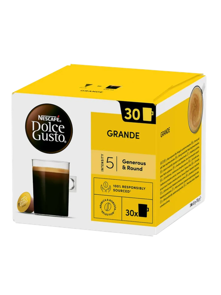 Изображение товара Кофе в капсулах Nescafe Dolce Gusto Grande (30шт)
