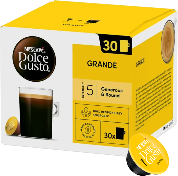 Изображение товара Кофе в капсулах Nescafe Dolce Gusto Grande (30шт)