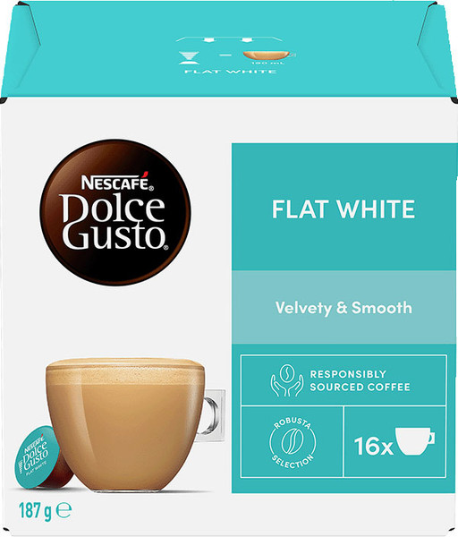 Изображение товара Кофе в капсулах Nescafe Dolce Gusto Flat White (3х16шт)