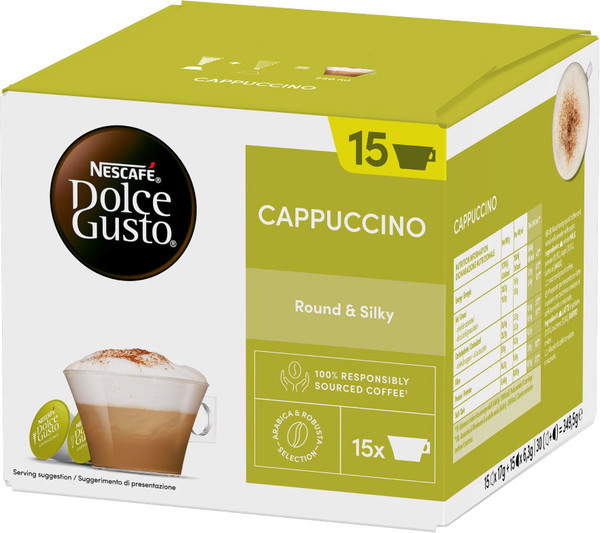 Изображение товара Кофе в капсулах Nescafe Dolce Gusto Cappuccino (30шт)