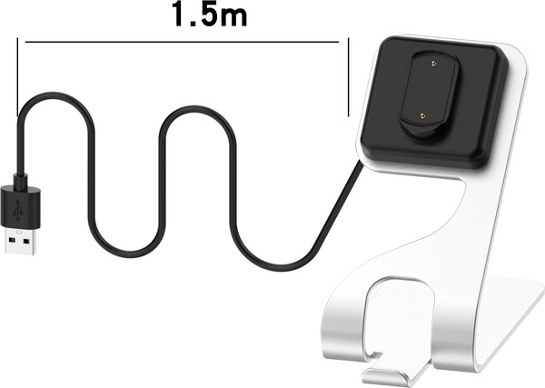 Изображение товара Зарядная док-станция для умных часов Bingo Amazfit GTR 3/GTR 3 Pro/GTS 3/T-Rex 2 (белый)