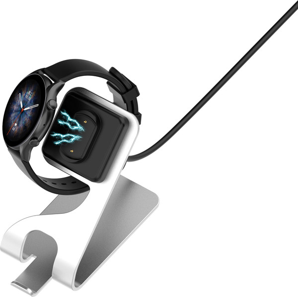 Изображение товара Зарядная док-станция для умных часов Bingo Amazfit GTR 3/GTR 3 Pro/GTS 3/T-Rex 2 (серый)