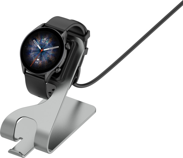 Изображение товара Зарядная док-станция для умных часов Bingo Amazfit GTR 3/GTR 3 Pro/GTS 3/T-Rex 2 (серый)