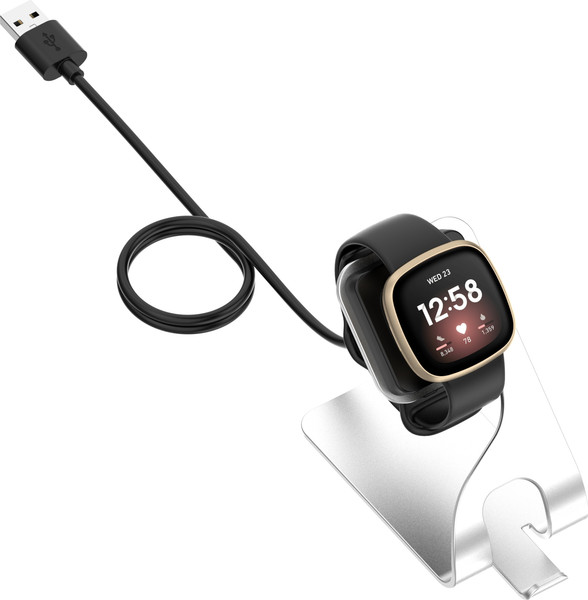 Изображение товара Зарядная док-станция для умных часов Bingo Google Pixel Watch 2/3/FITBIT Ace LTE/Versa 3/4/Sense 1/2 (белый)