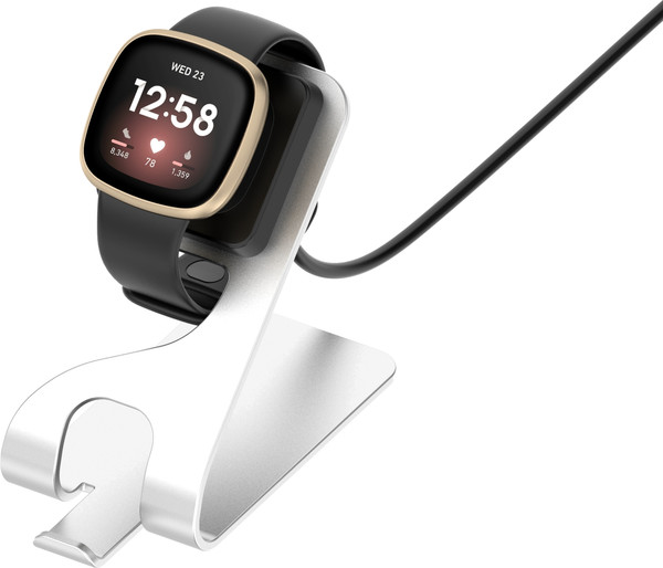 Изображение товара Зарядная док-станция для умных часов Bingo Google Pixel Watch 2/3/FITBIT Ace LTE/Versa 3/4/Sense 1/2 (белый)