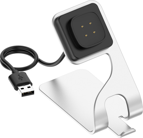 Изображение товара Зарядная док-станция для умных часов Bingo Google Pixel Watch 2/3/FITBIT Ace LTE/Versa 3/4/Sense 1/2 (белый)