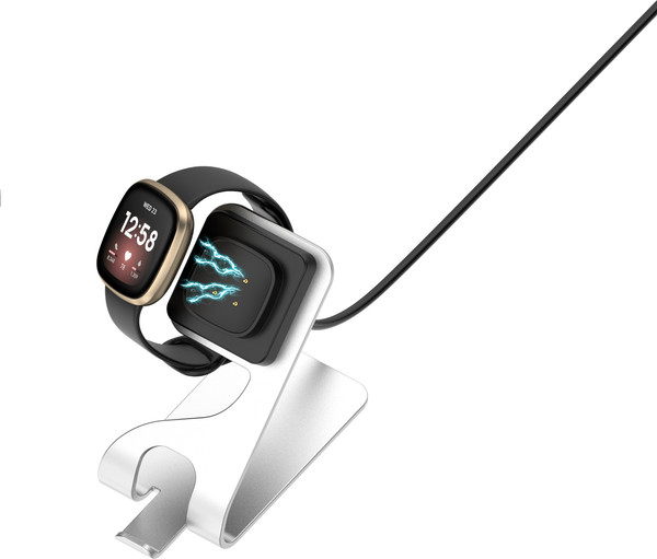 Изображение товара Зарядная док-станция для умных часов Bingo Google Pixel Watch 2/3/FITBIT Ace LTE/Versa 3/4/Sense 1/2 (серый)