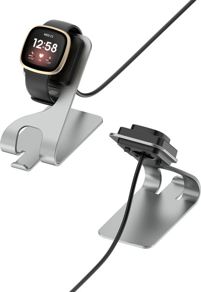 Изображение товара Зарядная док-станция для умных часов Bingo Google Pixel Watch 2/3/FITBIT Ace LTE/Versa 3/4/Sense 1/2 (серый)