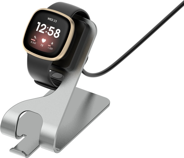 Изображение товара Зарядная док-станция для умных часов Bingo Google Pixel Watch 2/3/FITBIT Ace LTE/Versa 3/4/Sense 1/2 (серый)