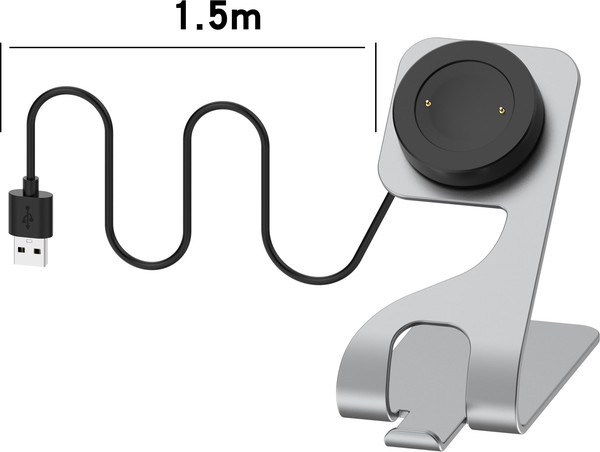 Изображение товара Зарядная док-станция для умных часов Bingo Honor Watch GS 4/GS 3 (MUS-B19)/4 (TMA-L19) (серый)