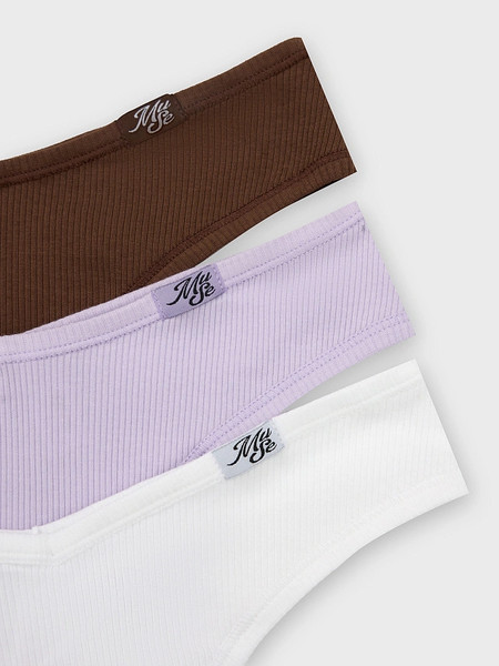 Изображение товара Комплект женских трусов Mark Formelle 412493-3 (р.106, белый-1/декор)