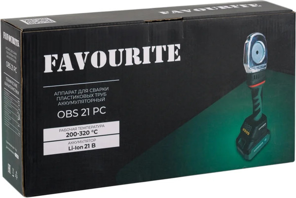 Изображение товара Паяльник для полипропиленовых труб Favourite OBS 21 PC