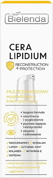 Изображение товара Крем для век Bielenda Cera Lipidium Мультикерамидный разглаживающий (15мл)