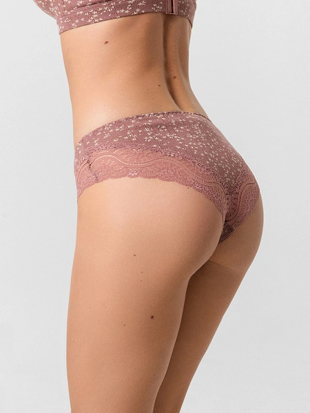 Изображение товара Трусы женские Mark Formelle 412538 (р.94, цветочки на кофейно-розовом)