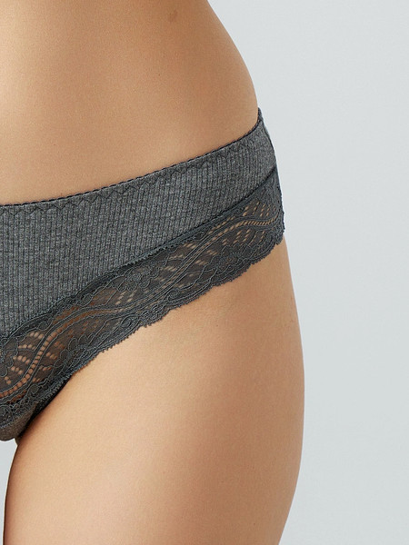 Изображение товара Трусы женские Mark Formelle 412538 (р.102, меланж темно-серый 4348-F)