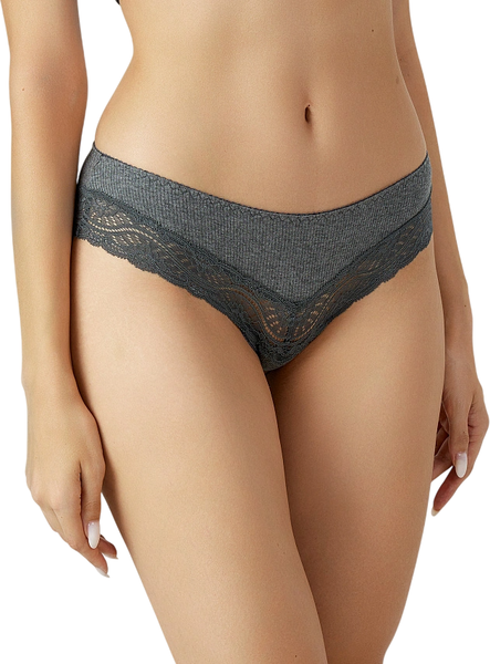 Изображение товара Трусы женские Mark Formelle 412538 (р.102, меланж темно-серый 4348-F)