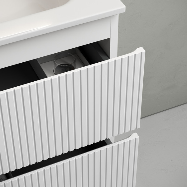 Изображение товара Тумба с умывальником Sancos Snob T / SNT60W + CN7011 (бьянко)