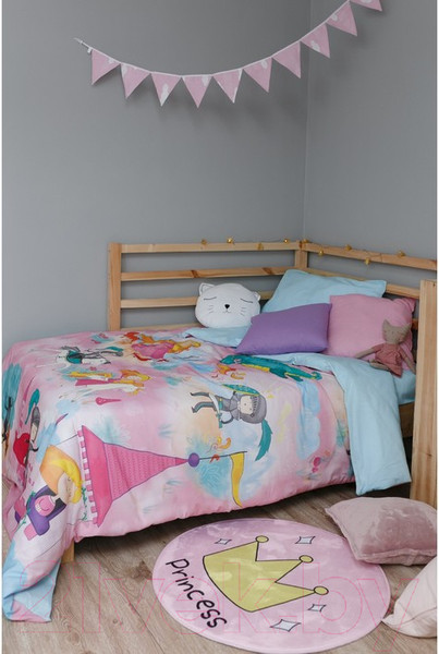 Изображение товара Комплект постельного белья Этель История милой принцессы / 4154901