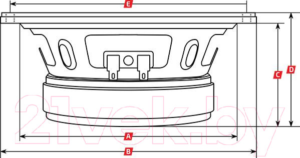 Изображение товара Мидбас Kicx Gorilla Bass GBL65